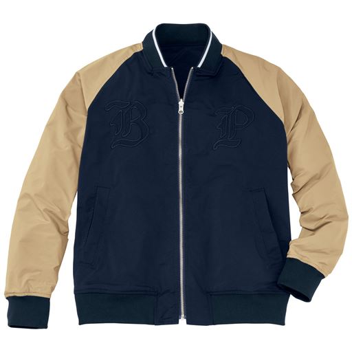 30%OFF【メンズ】 防花粉・ストレッチ・リバーシブルブルゾン - セシール ■カラー：ネイビー系 ■サイズ：L