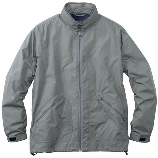 35%OFF【メンズ】 撥水・ウインドブレーカーブルゾン ■カラー：グレー ■サイズ：LL,3L