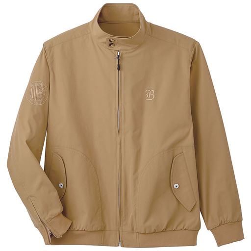 30%OFF【メンズ】 はっ水・防シワ・ストレッチブルゾン(パッカブルタイプ) ■カラー：オークベージュ ■サイズ：L,LL,3L,5L