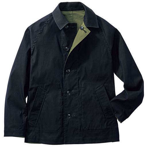 25%OFF【メンズ】 撥水リバーシブルジャケット(sorona&reg;)/ストレッチ&サステナブル ■カラー：ダークネイビー ■サイズ：5L