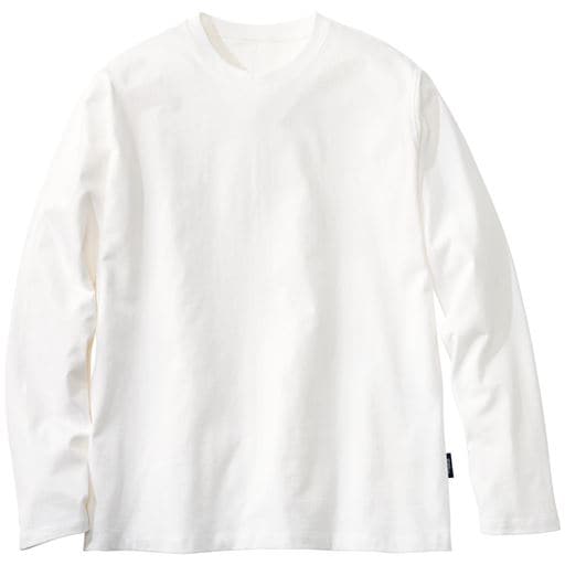 35%OFF【メンズ】 ストレッチ&ドライ・カットソー/クルーネック(ソロテックス) - セシール ■カラー：ホワイト ■サイズ：M,L,LL,3L,5L