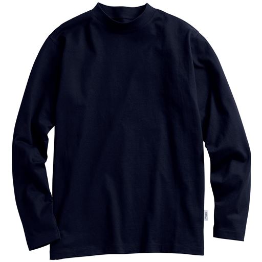 30%OFF【メンズ】 ストレッチ&ドライ カットソー/モックネック(ソロテックス) ■カラー：ネイビー ■サイズ：L,3L