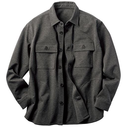 20%OFF【メンズ】 ストレッチ・CPOシャツジャケット - セシール ■カラー：グレー系 ■サイズ：M,L,LL,3L,5L