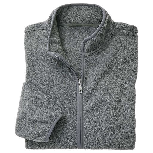 【メンズ】 両面起毛フリーストラックジャケット - セシール ■カラー：グレー系 ■サイズ：S(80-88),M(88-96),L(96-104),LL(104-112),3L(108-116),5L(116-124)