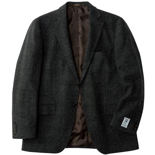 日本製素材 尾州織ウール混ジャケット メンズビジネス セシール Cecile