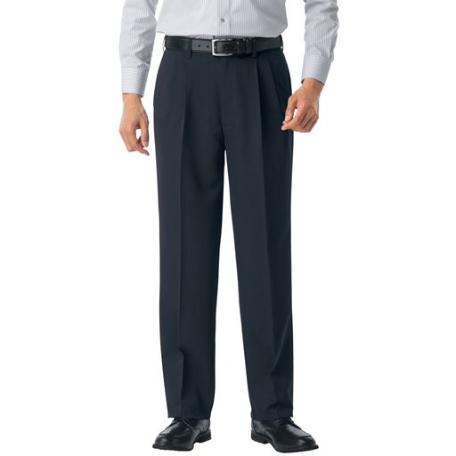 35%OFF【メンズ】 ウエスト調整仕様の吸汗速乾・ウォッシャブルスラックス(ツータック)/パンツリサーチ該当商品 - セシール ■カラー：チャコールグレー ■サイズ：76(股下67),82(股下70),88(股下70),88(股下76),91(股下67),91(股下88),94(股下67),94(股下70),94(股下88),97(股下88),100(股下88),105(股下88)