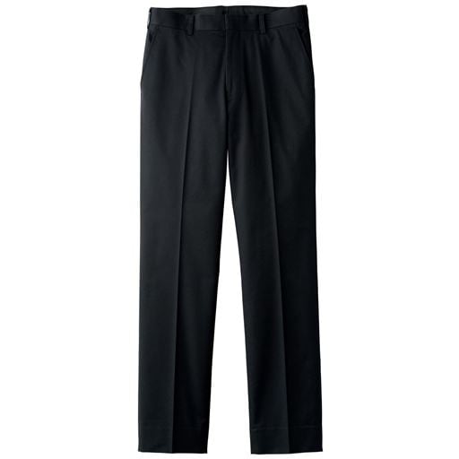 25%OFF【メンズ】 ドライストレッチ・レギュラーストレートノータックスラックス(クールマックス)/パンツリサーチ該当商品 - セシール ■カラー：ブラック ■サイズ：79(股下67),82(股下67),97(股下88),100(股下88),105(股下88)