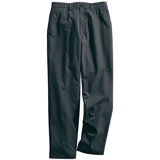 40%OFF【メンズ】 ストレッチ先染めチェック柄パンツ 