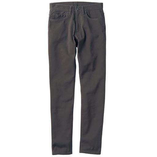 35%OFF【メンズ】 ストレッチカツラギ・テーパードパンツ(5ポケットタイプ)/パンツリサーチ該当商品 ■カラー：チャコールグレー ■サイズ：73(股下79),76(股下79),79(股下79),88(股下76),91(股下73),91(股下76),94(股下76),94(股下79),97(股下76),97(股下79)