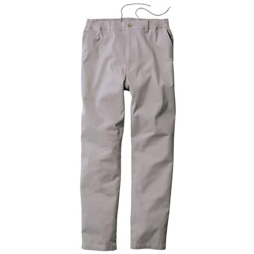 【メンズ】 ストレッチツイル・イージーパンツ/パンツリサーチ該当商品 ■カラー：ライトグレー ■サイズ：S(股下72),S(股下76),M(股下72),M(股下76),L(股下72),L(股下76),LL(股下72),LL(股下76),3L(股下72),3L(股下76),5L(股下72),5L(股下76)