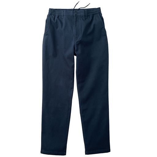 【メンズ】 ストレッチツイル・イージーパンツ/パンツリサーチ該当商品 - セシール ■カラー：ネイビー ■サイズ：3L(股下72),5L(股下76)