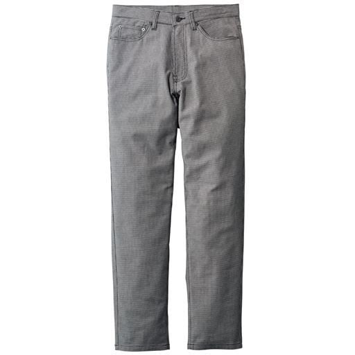 40%OFF【メンズ】 先染めチェック柄の綿混ストレッチパンツ - セシール ■カラー：チドリ ■サイズ：73(股下78),73(股下81),76(股下75),76(股下81),85(股下75),97(股下81),120(股下78)