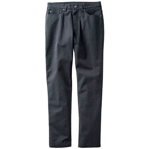 40%OFF【メンズ】 先染めチェック柄の綿混ストレッチパンツ ■カラー：グレンチェック ■サイズ：73(股下78),73(股下81),120(股下78)