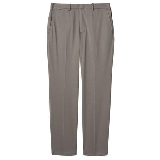 30%OFF【メンズ】 軽量・ストレッチ・レギュラーテーパードセンタープレスパンツ/パンツリサーチ該当商品 ■カラー：グレー ■サイズ：82(股下72),82(股下78),85(股下72),85(股下78),88(股下72),97(股下78)