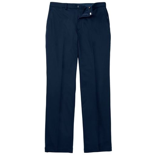 30%OFF【メンズ】 軽量・ストレッチ・レギュラーテーパードセンタープレスパンツ/パンツリサーチ該当商品 - セシール ■カラー：ダークネイビー ■サイズ：85(股下72),88(股下72)