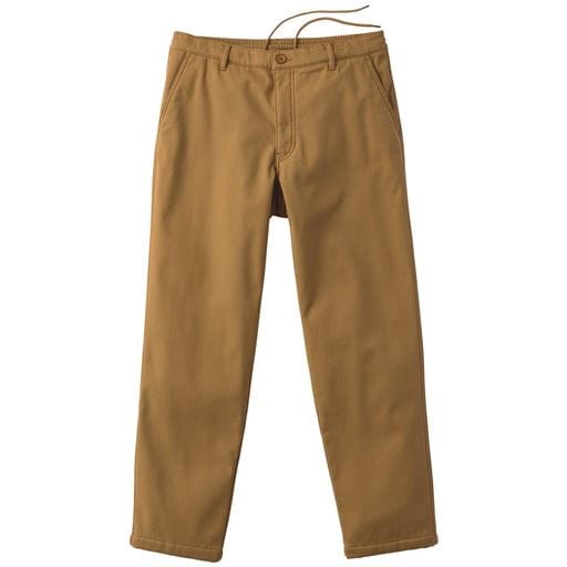 【メンズ】 ストレッチ裏フリースイージーパンツ - セシール ■カラー：オークベージュ ■サイズ：5L(股下76),3L(股下76),5L(股下72),S(股下72),S(股下76),M(股下72),M(股下76),L(股下72),L(股下76),LL(股下72),LL(股下76),3L(股下72)