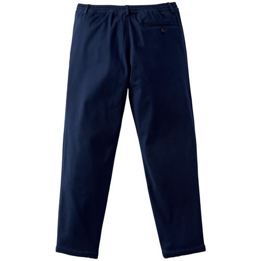 【メンズ】 ストレッチ裏フリースイージーパンツ ■カラー：ネイビー ■サイズ：L(股下72),L(股下76),LL(股下72),LL(股下76),3L(股下72),3L(股下76),5L(股下72),5L(股下76),S(股下72),M(股下76),S(股下76),M(股下72)