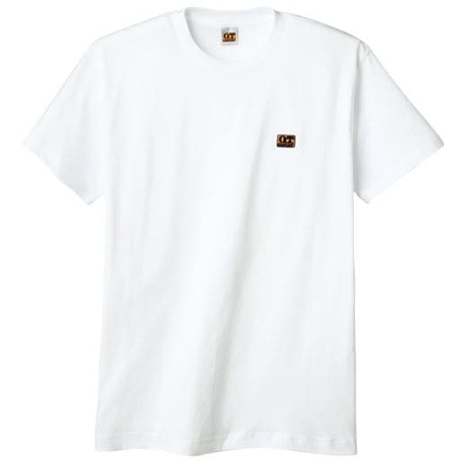 【メンズ】 同色2枚組 綿100%半袖Tシャツ/クルーネック(G.T.ホーキンス) - セシール ■カラー：ホワイト ■サイズ：M,L,LL