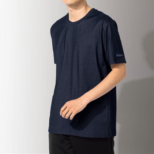 【メンズ】 BOBSON Tシャツ半袖 ■カラー：ネイビーブルー ■サイズ：3L,M,L,LL