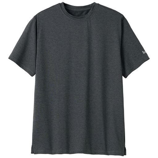 BOBSON半袖クルーネックTシャツ | チャコールグレー