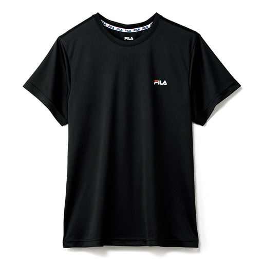 FILA半袖クルーネックインナーシャツ | ブラック