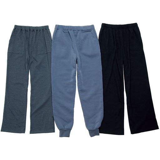 50%OFF【レディース】 毎日がおしゃれ らくちんパンツ3本セット(洗濯機OK・おうちパンツ) ■カラー:セットA(3枚組) ■サイズ:L(69-77),M(64-70)