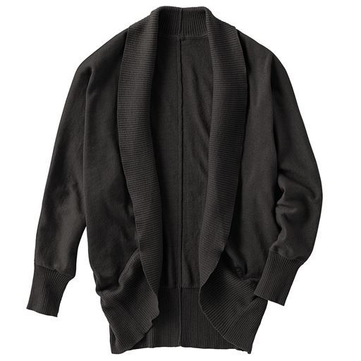 50%OFF【レディース】 ボレロニットカーディガン ■カラー：ブラック ■サイズ：S,M