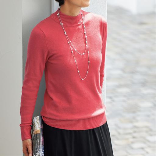 ハイネックニットプルオーバー ファッション通販ならセシール Cecile