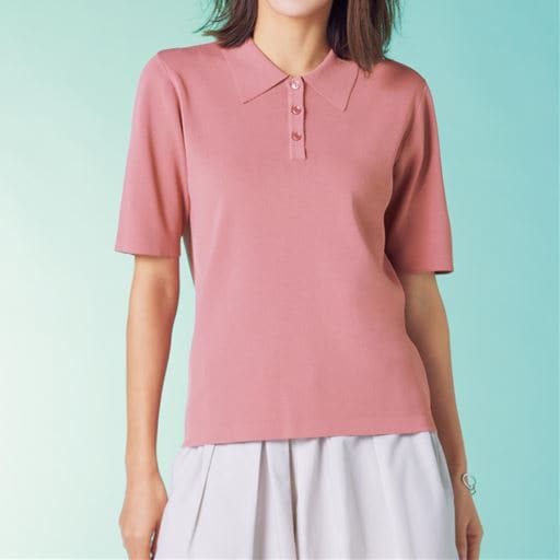 70%OFF【レディース】 接触冷感ポロニット - セシール 