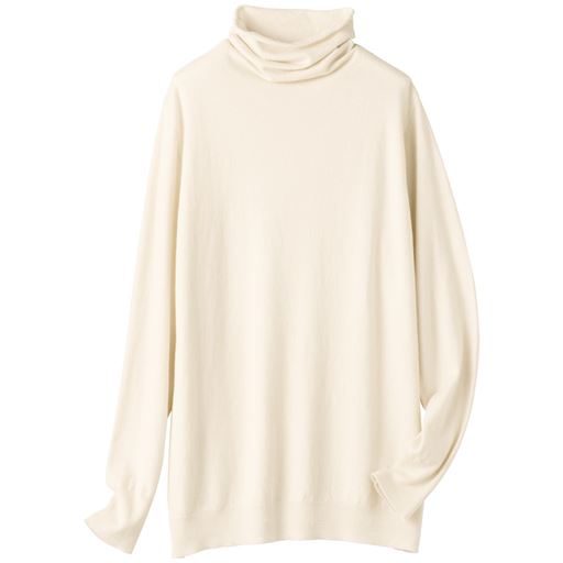 30%OFF【レディース】 ルーズネックニットプルオーバー 