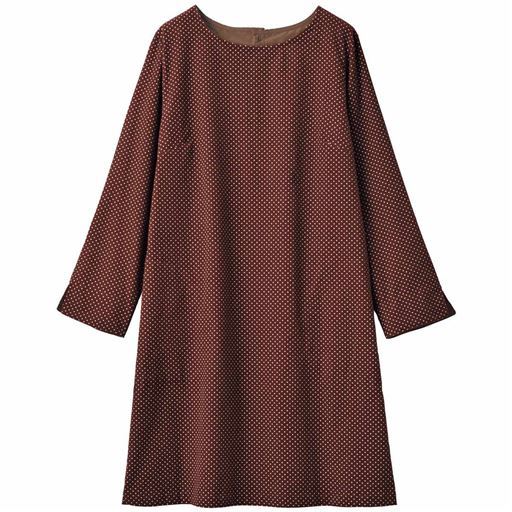 70%OFF【レディース】 コーデュロイチュニック - セシール ■カラー：ブラウン系 ■サイズ：S,M
