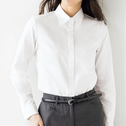 綿100 形態安定シャツ 乾燥機ok ノーアイロン ファッション通販ならセシール Cecile