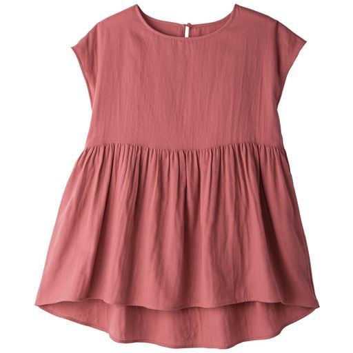 80%OFF【レディース】 ギャザー切り替えブラウス 