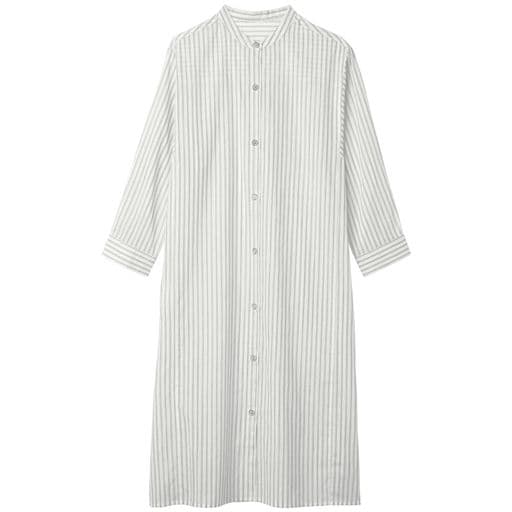 50%OFF【レディース大きいサイズ】 【ぽっちゃりさんサイズ】綿100%シアーロングチュニック 