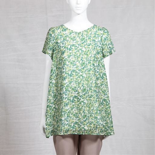 50%OFF【レディース】 ひんやり裏地シフォンチュニック - セシール 