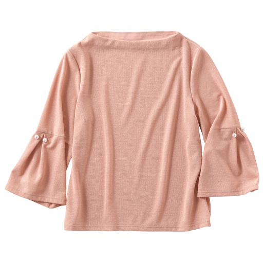69%OFF【レディース】 ラメ混プルオーバー ■カラー：ピンク ■サイズ：S,M,L,LL,3L