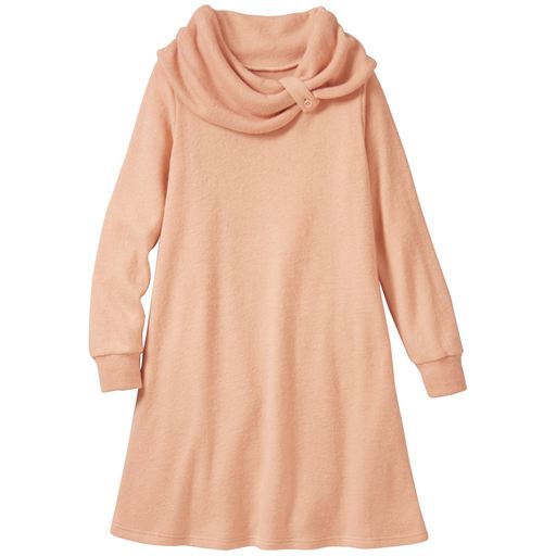 69%OFF【レディース大きいサイズ】 リボンモチーフデザインチュニック(L-10L) - セシール ■カラー：ピンク ■サイズ：7L-8L