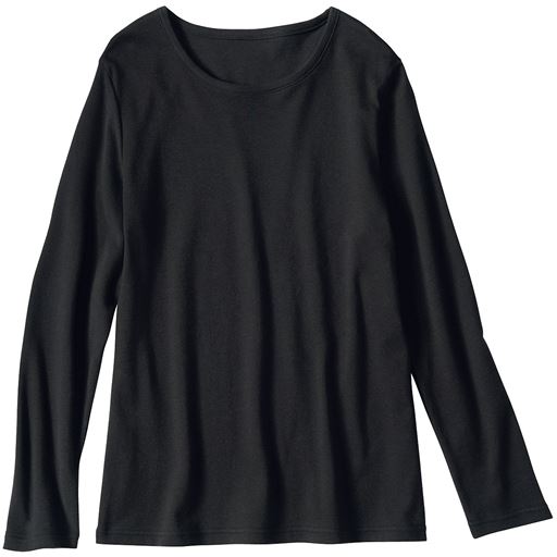 裏起毛クルーネックtシャツ 綿100 洗濯機ok セシール Cecile