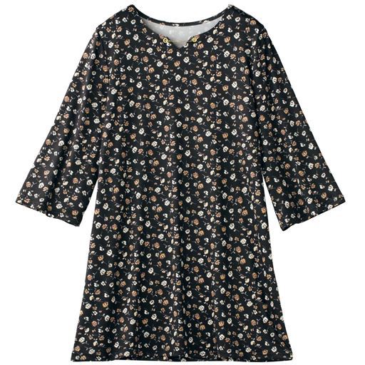 60%OFF【レディース】 プリントチュニック - セシール ■カラー：花柄 ■サイズ：M,L