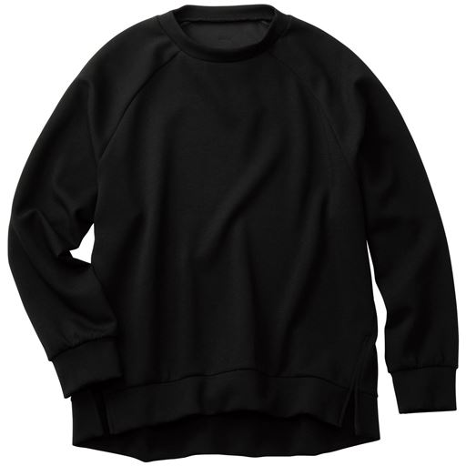 45%OFF【レディース】 ダンボールニットゆるプルオーバー - セシール ■カラー：ブラック ■サイズ：L