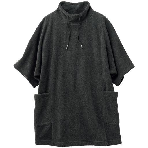 30%OFF【レディース】 フリースロングプルオーバー ■カラー：チャコールグレー ■サイズ：S,M,L