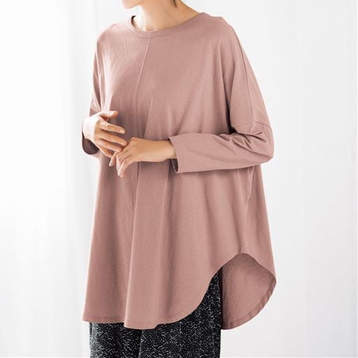 1050円OFF！＜セシール＞ 40%OFF【レディース】 スマートドライ カノコTシャツ/接触冷感 吸汗速乾 毛玉になりにくい UVカット 遮熱(洗濯機OK) - セシール ■カラー：ネイビー ■サイズ：M