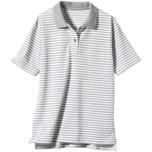 ＜セシール＞【レディース】 形態安定2枚組レギュラーカラーシャツ(七分袖)(洗濯機OK) ■カラー：B(ホワイト+ラベンダー) ■サイズ：SMLLL3L