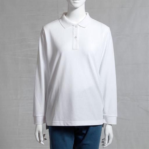 ＜セシール＞【レディース】 形態安定2枚組レギュラーカラーシャツ(長袖)(洗濯機OK) ■カラー：B(ホワイト+ラベンダー) ■サイズ：SMLLL3L