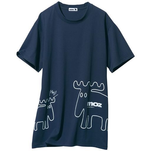 1494円OFF！＜セシール＞ 49%OFF【レディース】 フレアチュニックTシャツ(moz) ■カラー：ネイビー ■サイズ：M