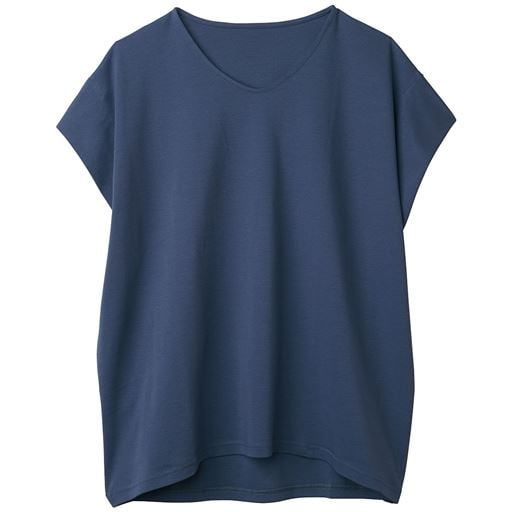 ＜セシール＞【レディース】 ポロシャツ(半袖)(UVカット・洗濯機OK・S〜5L) ■カラー：ボーダーA(ネイビー系) ■サイズ：SLLL3L4L〜5L