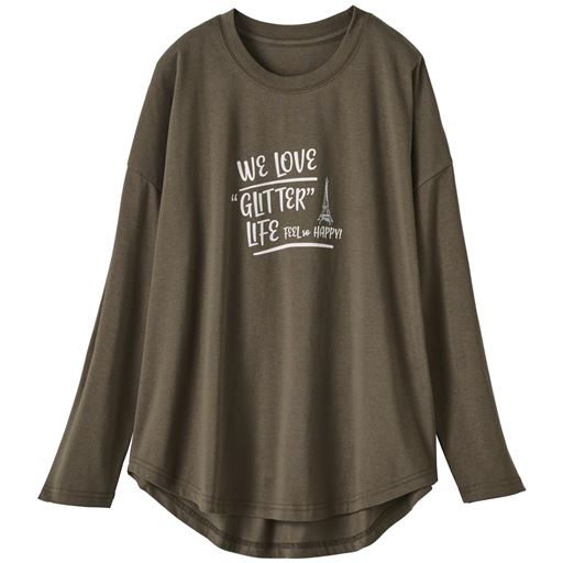 30%OFF【レディース】 プリントゆるTシャツ 