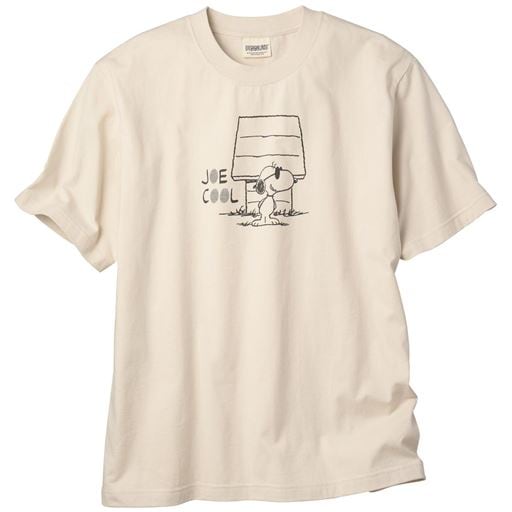 【男女兼用】綿100%プリントTシャツ(SNOOPY)