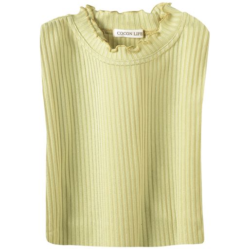 【レディース】 シルック 5分袖プルオーバー ■カラー：グリーン系 ■サイズ：M-L