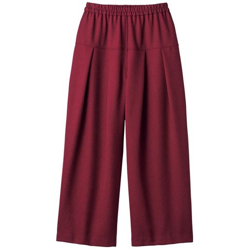 ウール調コクーンシルエットワイドパンツ ファッション通販ならセシール Cecile